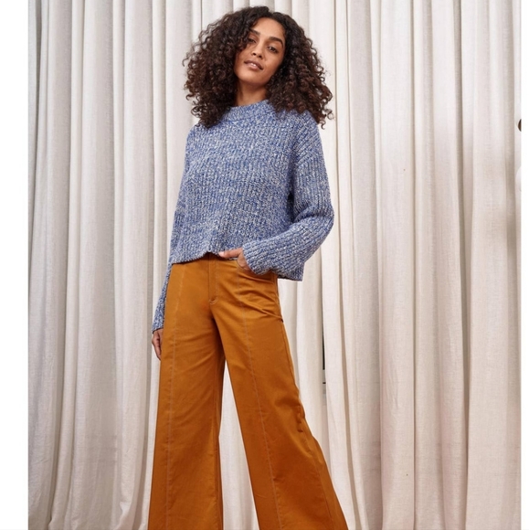 La Ligne Sweaters - LA LIGNE BLUE SEAFARER SWEATER